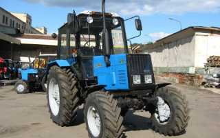 Мтз-892: технические характеристики и возможности трактора